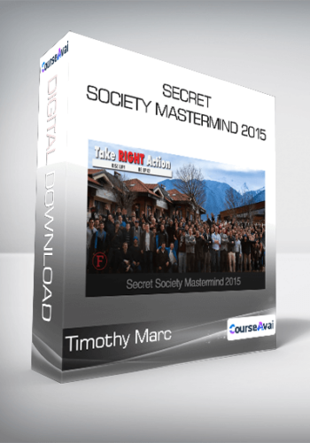 Timothy Marc – Secret Society Mastermind 2015