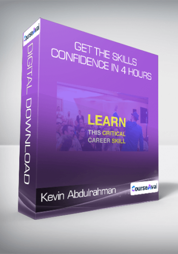 Kevin Abdulrahman – Public Speaking – Get The Skills & Confidence In 4 Hours