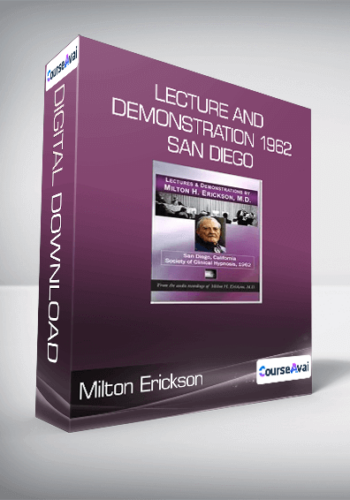 Milton Erickson – Lecture And Demonstration 1962 San Diego