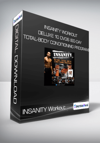 INSANITY Workout Deluxe 10 DVDs (60-Day Total-Body Conditioning Program)