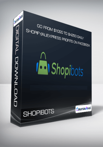 Shopibots – Go From $1000 To $4250 Daily Shopify/AliExpress Profits On Facebook