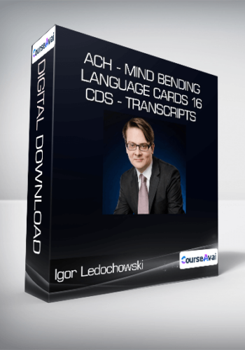 Igor Ledochowski – ACH – Mind Bending Language Cards 16 CDs – Transcripts