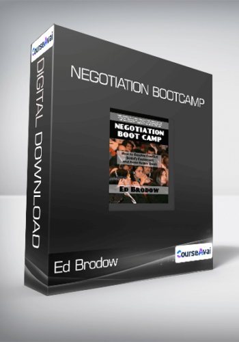 Ed Brodow – Negotiation Bootcamp