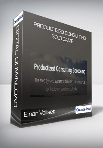 Einar Vollset – Productized Consulting Bootcamp
