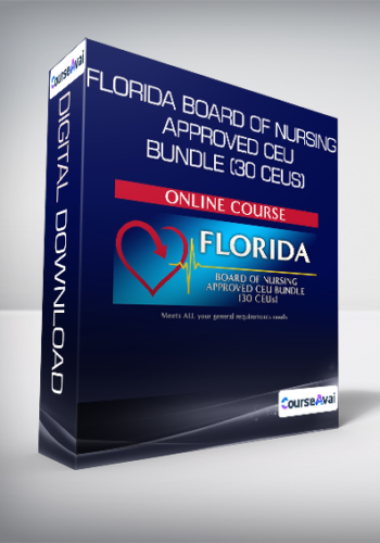 Nurse Continuing Ed - Florida Board of Nursing Approved CEU Bundle (30 CEUs)