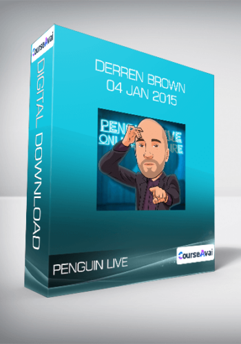 Penguin LIVE – Derren Brown – 04 Jan 2015