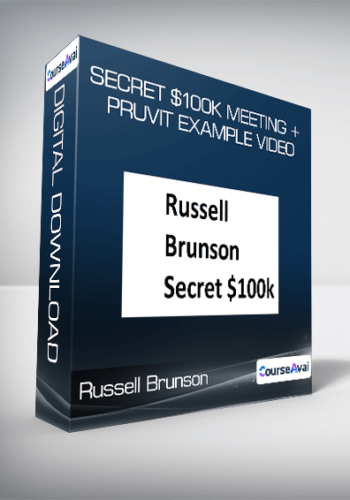 Russell Brunson - Secret $100k Meeting + Pruvit Example Video