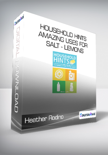 Heather Rodino – Household Hints – Amazing Uses For Salt – Lemons – Vinegar And Baking Soda