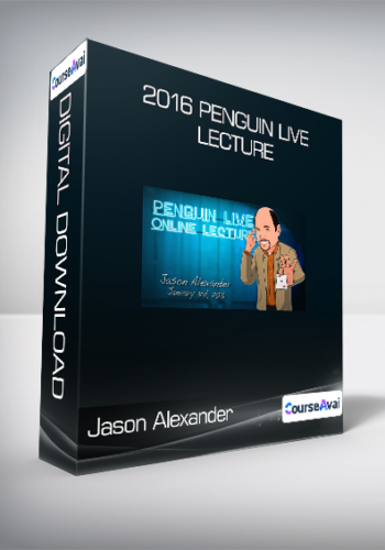 Jason Alexander - 2016 Penguin Live Lecture