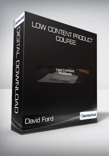David Ford - Low Content Product Course