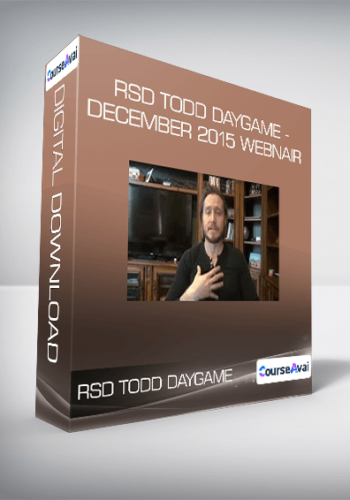 RSD Todd Daygame – December 2015 Webnair