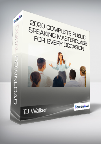 TJ Walker - 2020 Complete Public Speaking Masterclass For Every Occasion