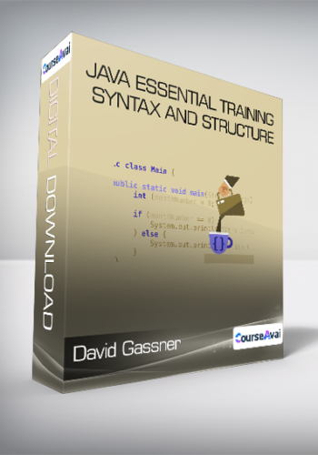 David Gassner – Java Essential Training Syntax And Structure