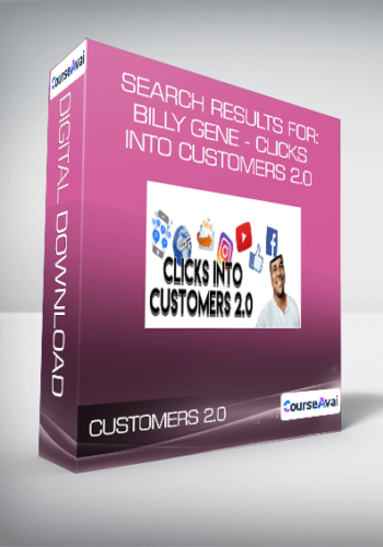 Search Results for: Billy Gene - Clicks into Customers 2.0