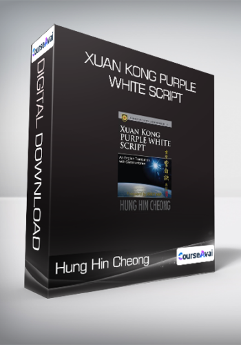 Hung Hin Cheong - Xuan Kong Purple White Script