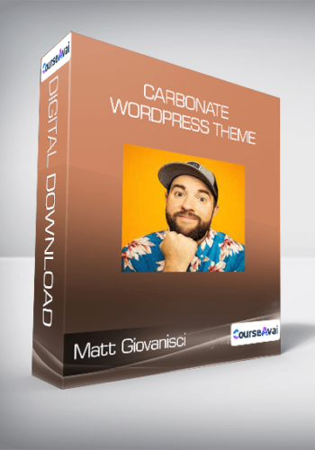 Matt Giovanisci – Carbonate WordPress Theme