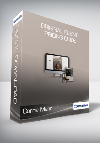 Corrie Mahr – Original Client Pricing Guide