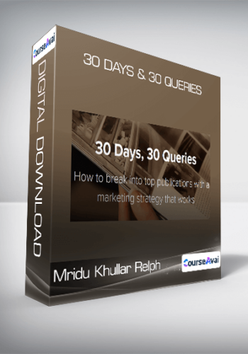 Mridu Khullar Relph - 30 Days & 30 Queries