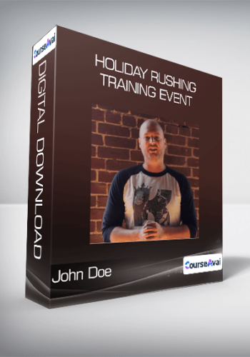 John Doe - Holiday Rushing Training Event