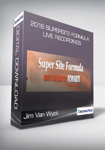 Jim Van Wyck – 2016 SuperSite Formula Live Recordings