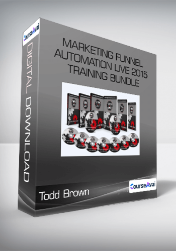 Todd Brown – Marketing Funnel Automation Live 2015 Training Bundle