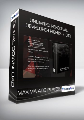 Maxima Ads Player - Unlimited Personal + Developer Rights + OTO