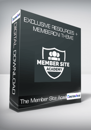 The Member Site Academy – Exclusive Resources + Memberoni Theme