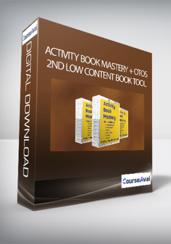 Activity Book Mastery + OTOs – 2nd Low Content Book Tool