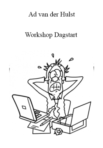 Ad van der Hulst - Workshop Dagstart: hoe je samenwerking visueel kunt maken | 29 november | Rotterdam
