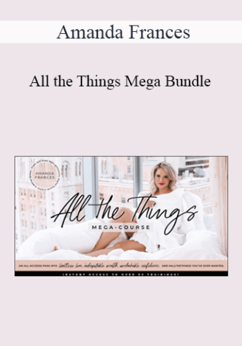 Amanda Frances – All The Things Mega Bundle 2021