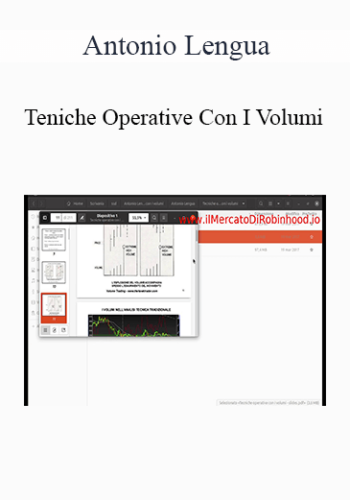 Antonio Lengua - Teniche Operative Con I Volumi