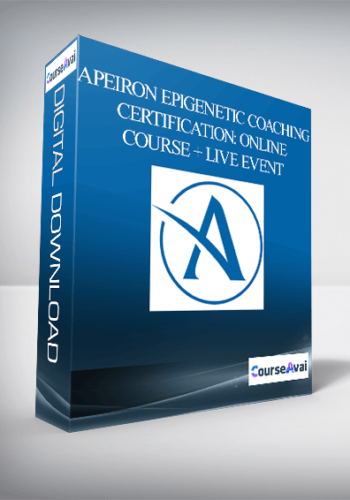 Apeiron Epigenetic Coaching Certification: Online Course + Live Event