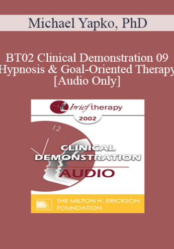 [Audio Only] BT02 Clinical Demonstration 09 - Hypnosis and Goal-Oriented Therapy - Michael Yapko, PhD