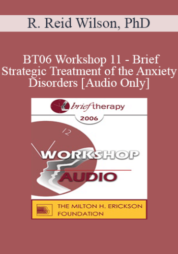 [Audio Only] BT06 Workshop 11 – Brief Strategic Treatment Of The Anxiety Disorders – R. Reid Wilson, PhD