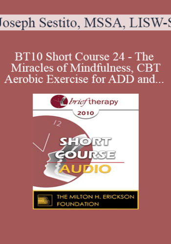[Audio] BT10 Short Course 24 - The Miracles of Mindfulness, CBT and Aerobic Exercise for ADD and Depression - Joseph Sestito, MSSA, LISW-S