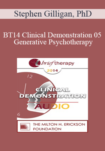 [Audio] BT14 Clinical Demonstration 05 – Generative Psychotherapy: How To Create Transformational Change – Stephen Gilligan, PhD