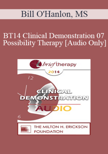 [Audio] BT14 Clinical Demonstration 07 – Possibility Therapy – Bill O’Hanlon, MS