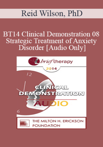 [Audio] BT14 Clinical Demonstration 08 – Strategic Treatment Of Anxiety Disorder – Reid Wilson, PhD