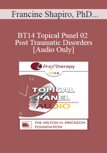 [Audio] BT14 Topical Panel 02 – Post Traumatic Disorders – Francine Shapiro, PhD, Bill O’Hanlon, MS, And Bessel Van Der Kolk, MD