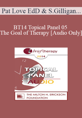 [Audio] BT14 Topical Panel 05 – The Goal Of Therapy – Pat Love EdD, Stephen Gilligan, PhD, And Jeffrey Zeig. PhD