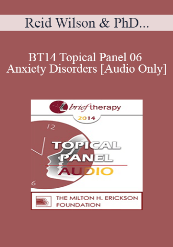 [Audio] BT14 Topical Panel 06 - Anxiety Disorders - Reid Wilson, PhD, Lynn Lyons, LICSW, and Ronald Siegel, PsyD