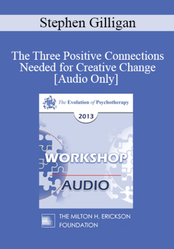 [Audio] EP13 Workshop 25 – The Three Positive Connections Needed For Creative Change – Stephen Gilligan, PhD