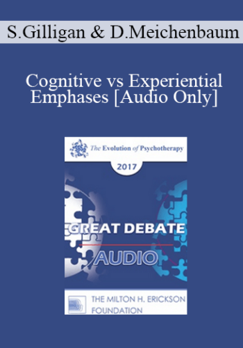 [Audio] EP17 Great Debates 07 - Cognitive vs Experiential Emphases - Stephen Gilligan, PhD and Donald Meichenbaum, PhD