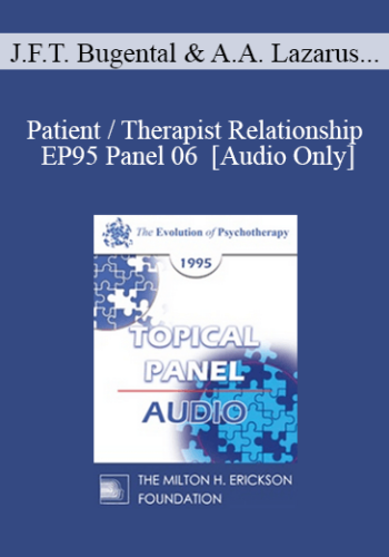 [Audio] EP95 Panel 06 - Patient / Therapist Relationship - James F.T. Bugental, Ph.D. Arnold A. Lazarus, Ph.D. Miriam Polster, Ph.D. Lenore Walker, Ed.D.
