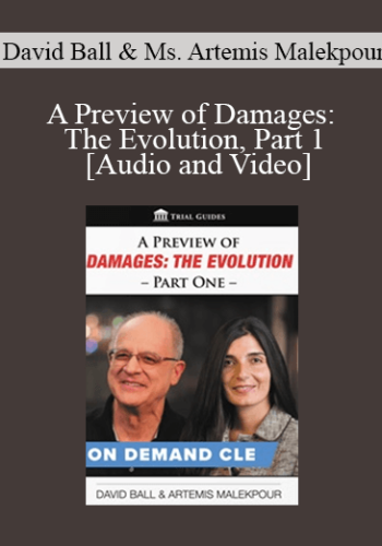 David Ball & Artemis Malekpour – A Preview Of Damages: The Evolution, Part 1