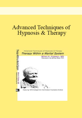[Audio And Video] Advanced Techniques Of Hypnosis & Therapy: Therapy Within A Marital System (German)