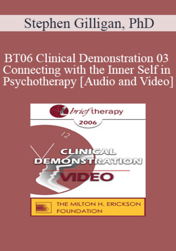 [Audio and Video] BT06 Clinical Demonstration 03 - Connecting with the Inner Self in Psychotherapy - Stephen Gilligan, PhD