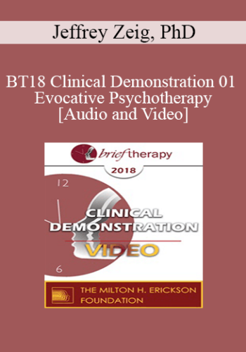 BT18 Clinical Demonstration 01 – Evocative Psychotherapy – Jeffrey Zeig, PhD
