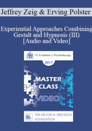 EP17 Master Class – Experiential Approaches Combining Gestalt And Hypnosis (III) – Jeffrey Zeig, PHD And Erving Polster, PHD