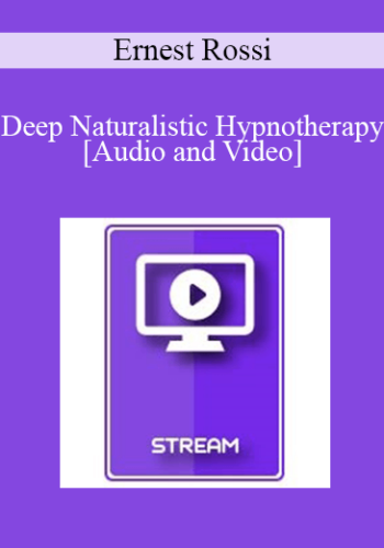 IC88 Clinical Demonstration 06 - Deep Naturalistic Hypnotherapy - Ernest Rossi, Ph.D.